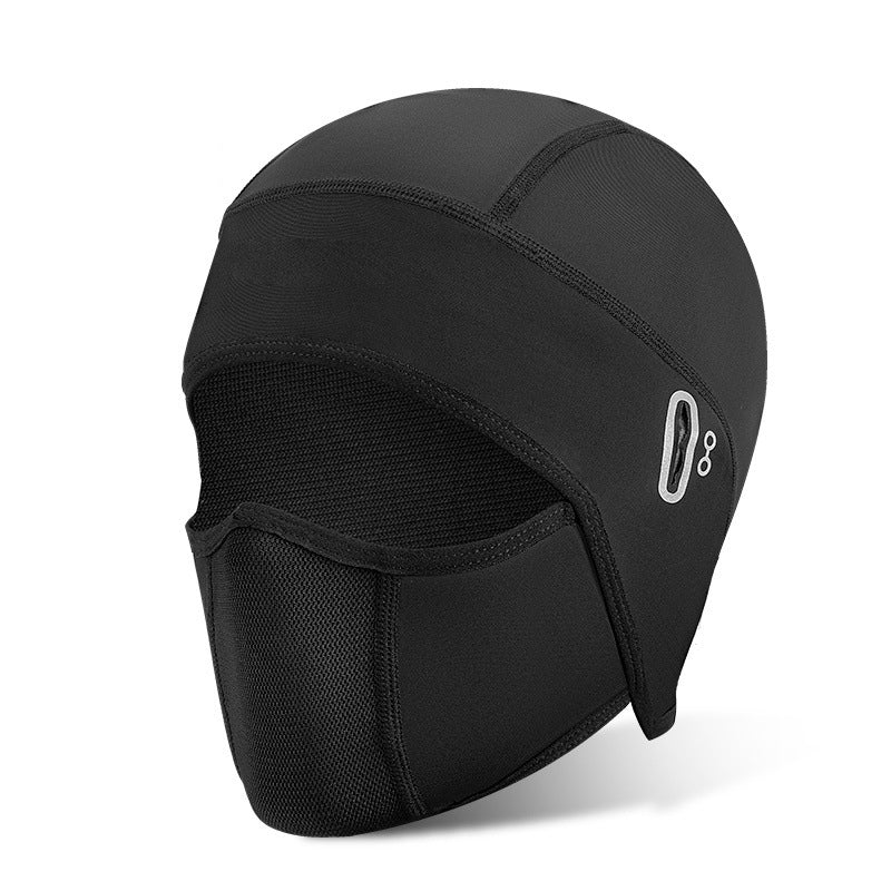 💥Ice silk face protection cycling hood