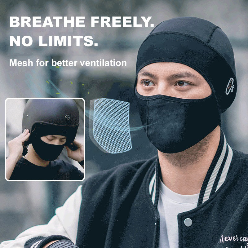 💥Ice silk face protection cycling hood
