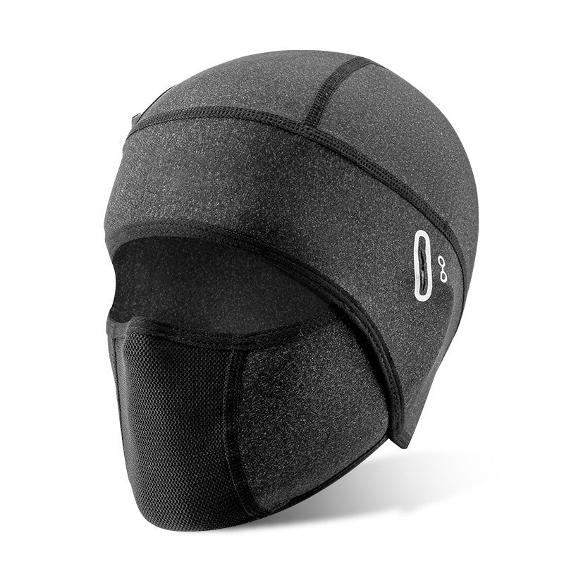 💥Ice silk face protection cycling hood