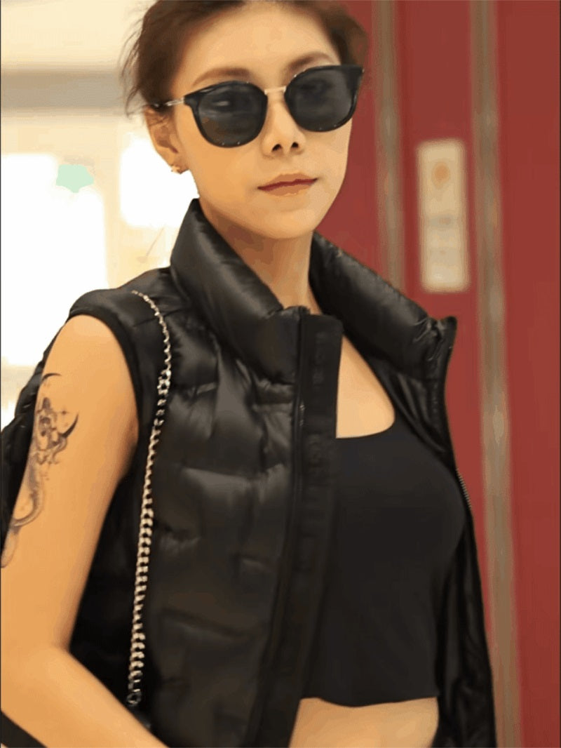 ✨Super warm waistcoat in black