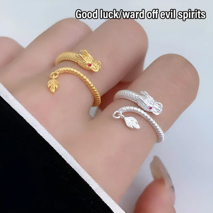 Dragon's Tail Qiankun Lucky Ring