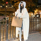 🎅🎄Christmas Sale🥳 2-Layered Faux Lambswool Hooded Coat Jacket(Great Sale⛄BUY 2 Get 5% OFF)