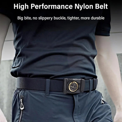 🎅🎄Christmas Early Sale 40% OFF🎄Men's Canvas Nylon Smooth Buckle Alloy Belt