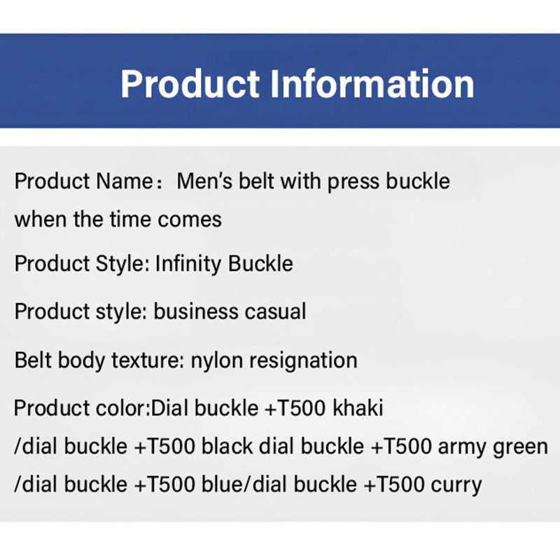 🎅🎄Christmas Early Sale 40% OFF🎄Men's Canvas Nylon Smooth Buckle Alloy Belt