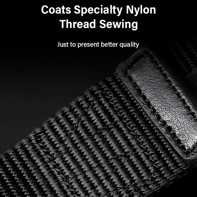 🎅🎄Christmas Early Sale 40% OFF🎄Men's Canvas Nylon Smooth Buckle Alloy Belt