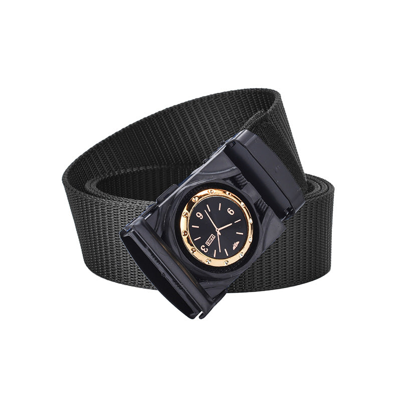 🎅🎄Christmas Early Sale 40% OFF🎄Men's Canvas Nylon Smooth Buckle Alloy Belt