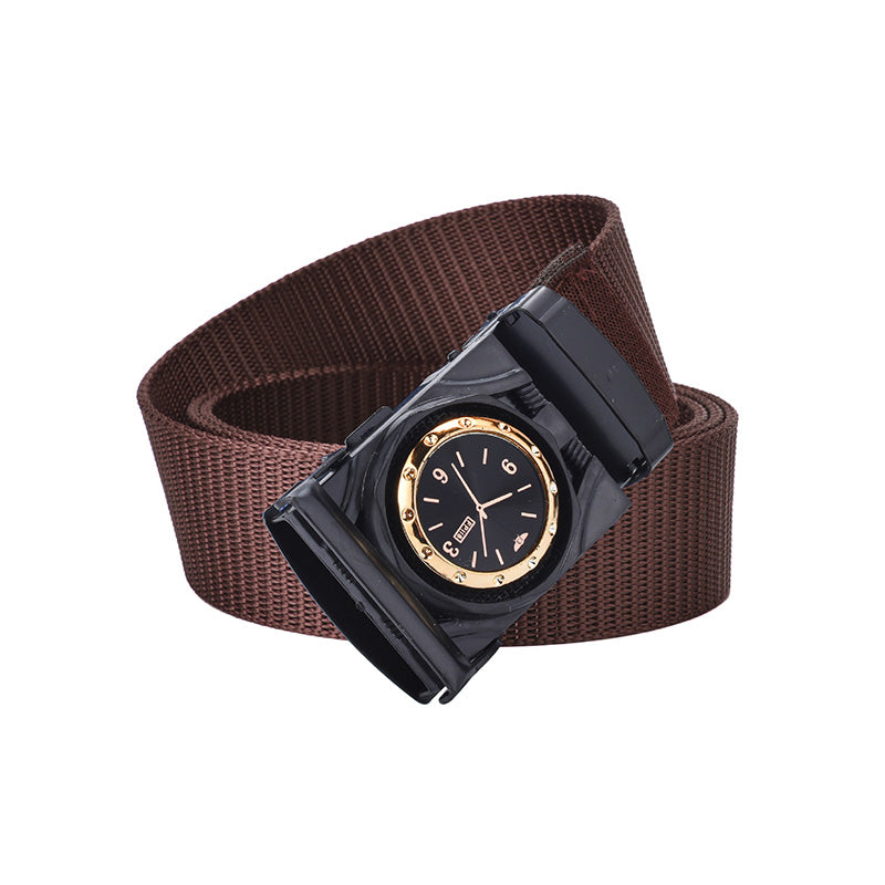 🎅🎄Christmas Early Sale 40% OFF🎄Men's Canvas Nylon Smooth Buckle Alloy Belt