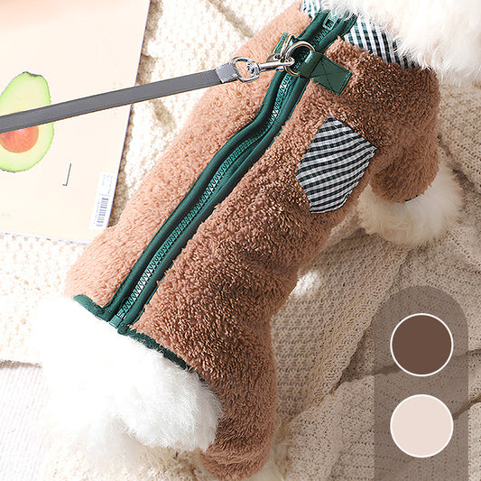 Winter Cozy Dog Coat with D-rings （Great Sale⛄BUY 2 Get 5% OFF）