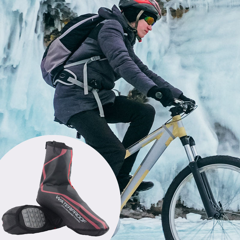 Gift Choice - Outdoor Windproof Waterproof Warm Cycling Shoe Covers（Great Sale⛄BUY 2 Get 5% OFF+FREE SHIPPING）