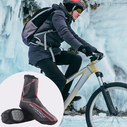 Gift Choice - Outdoor Windproof Waterproof Warm Cycling Shoe Covers（Great Sale⛄BUY 2 Get 5% OFF+FREE SHIPPING）