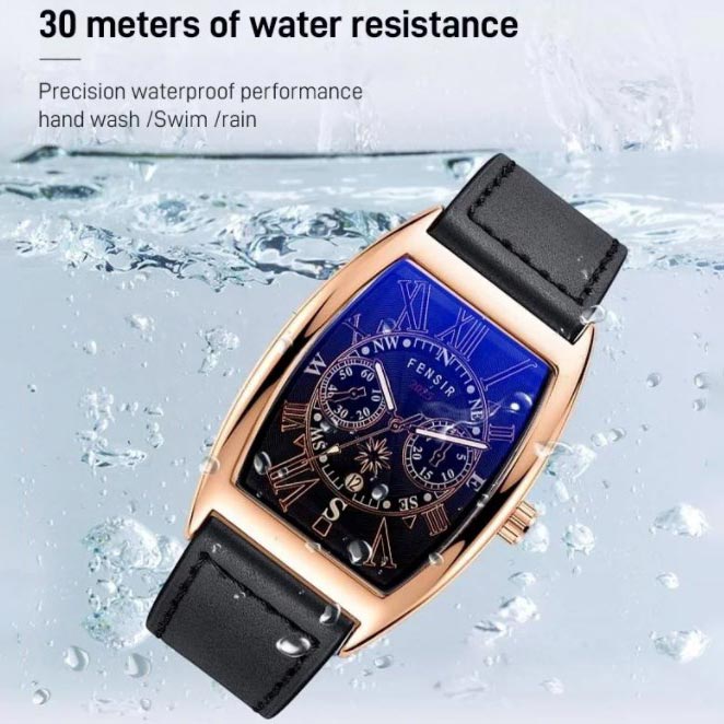 Gift Choice - Men’s Fashionable Large Dial Quartz Watch