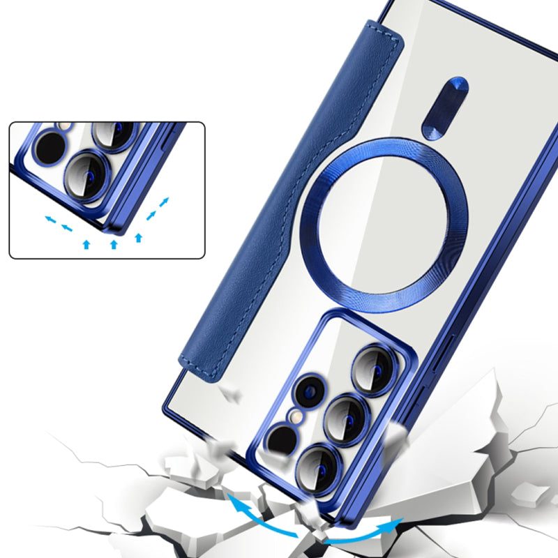[🔥Today's Lowest Price]New Textured Flip Leather Phone Case for Samsung