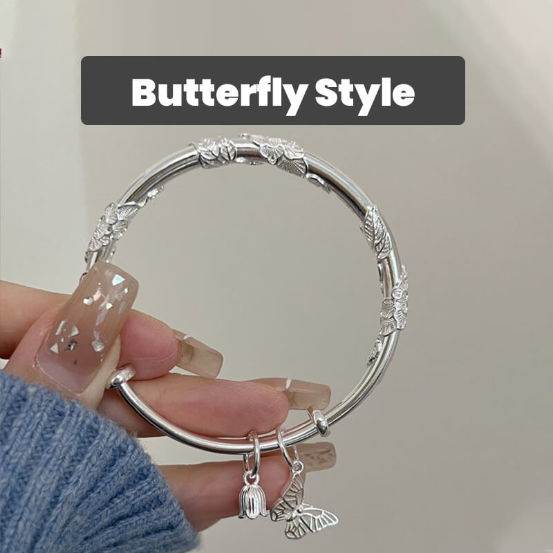 💞Nice gift*Ancient Silver Plated Bracelet
