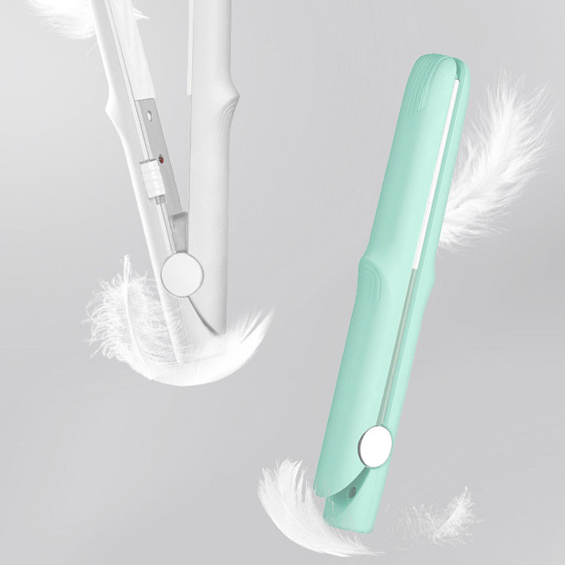 2-in-1 Mini Curling Wand & Flat Iron Hair Straightener🔥50% OFF🔥