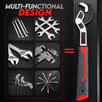 Industrial Grade Multifunctional Self-locking Pipe Wrench Tool