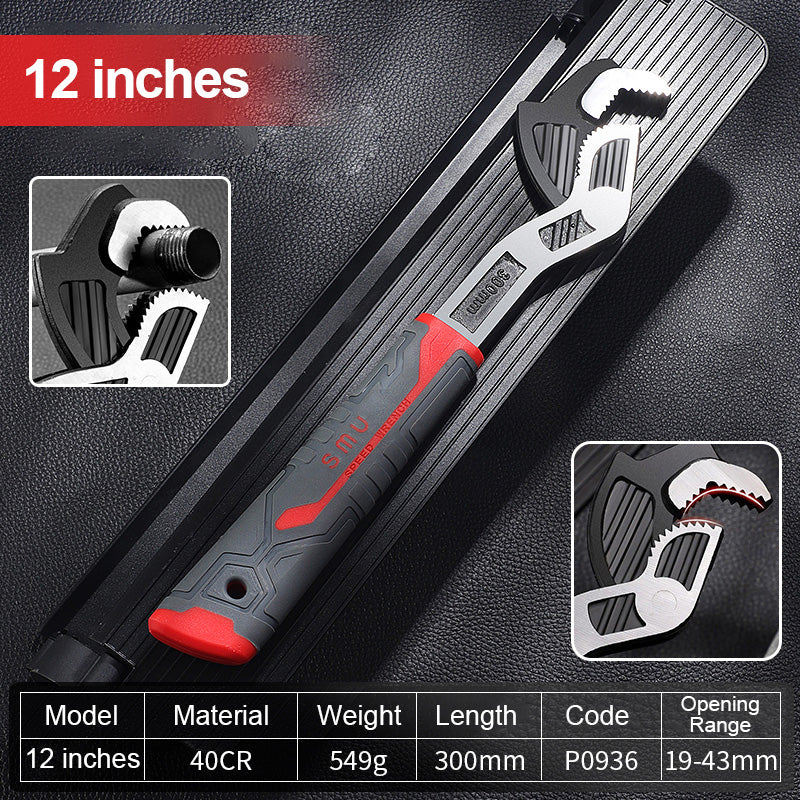 Industrial Grade Multifunctional Self-locking Pipe Wrench Tool