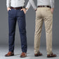 🔥half-price discount 🔥Men’s  Stretchy Straight Fit Plain Pants