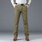 🔥half-price discount 🔥Men’s  Stretchy Straight Fit Plain Pants