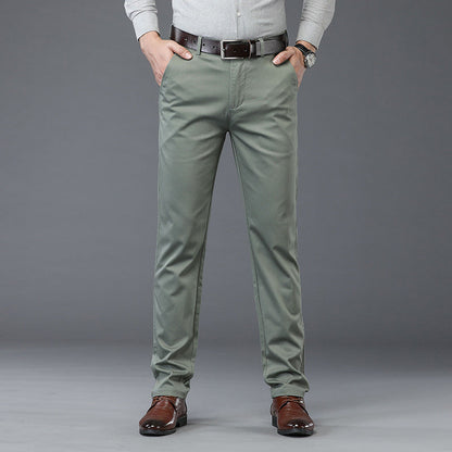 🔥half-price discount 🔥Men’s  Stretchy Straight Fit Plain Pants