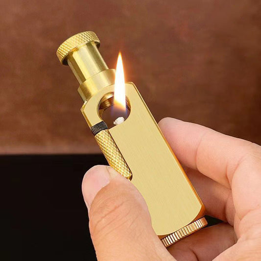 Vintage Brass Kerosene Lighter