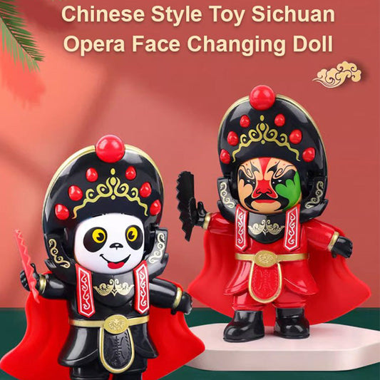 Sichuan Opera Face Changing Doll Ornament