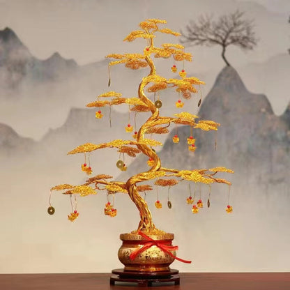 Rising Prosperity Fortune Tree Creative Ornament