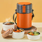 Stainless Steel Multi-layer Large-capacity Extra-long Insulated Lunch Box