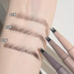 Waterproof, sweat-proof and non-smudging four-pronged eyebrow pencil