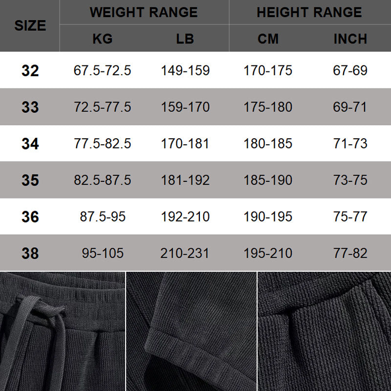 Men's Fashionable Versatile Cuffed Sweatpants