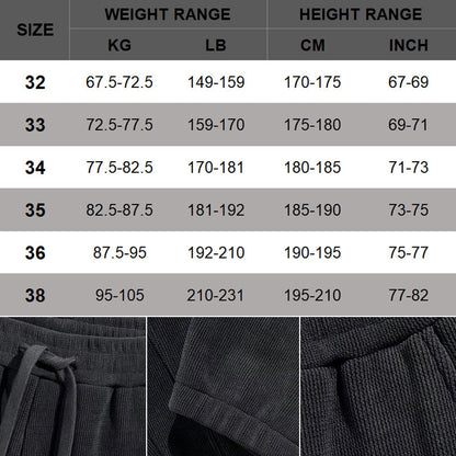 Men's Fashionable Versatile Cuffed Sweatpants