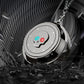 Skull Wireless Bluetooth Earphones With Metal Hanging Chain