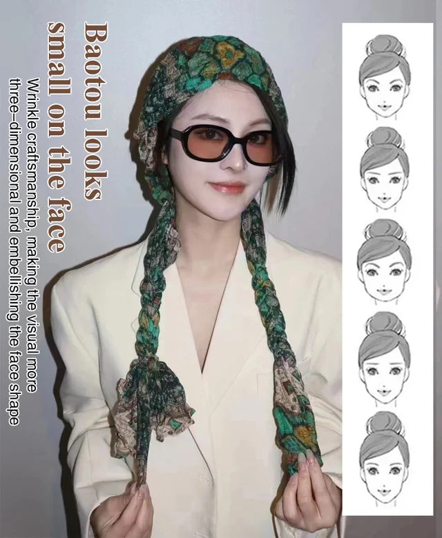 🌸Hot Sale 49% Off🌸Fried Dough Twists Braid Hat Scarf