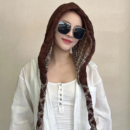 🌸Hot Sale 49% Off🌸Fried Dough Twists Braid Hat Scarf