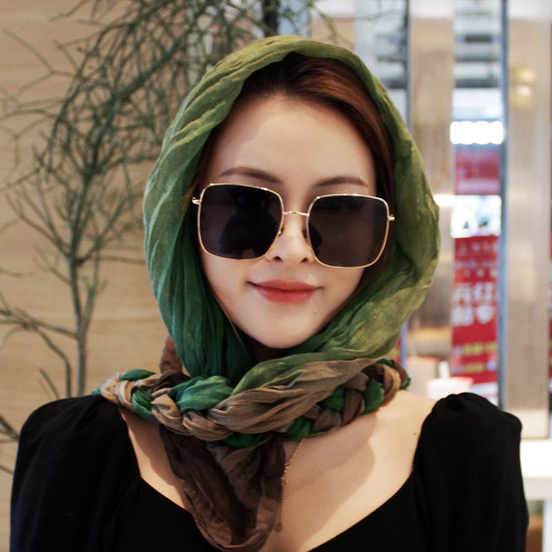 🌸Hot Sale 49% Off🌸Fried Dough Twists Braid Hat Scarf