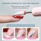 2 IN 1 GRINDING AND MANICURE TOOL WITH LED LIGHT