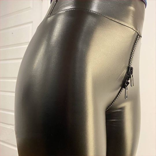 💋MATTE LEATHER TROUSERS（🔥BUY 2 FREE SHIPPING ）